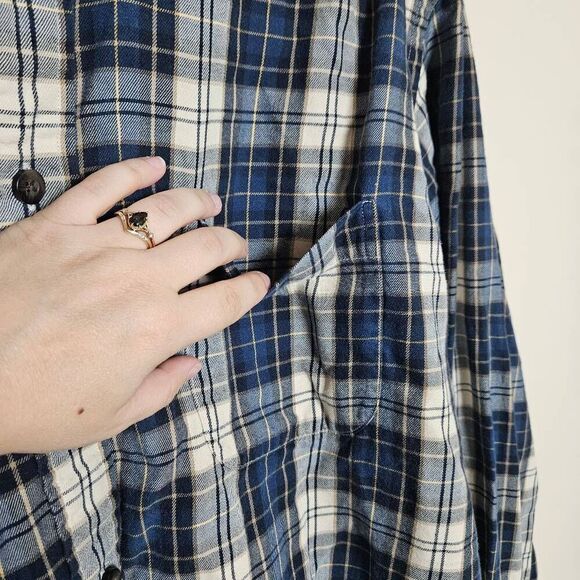 Eddie Bauer Plaid Button Down Shirt - Picture 2 of 7